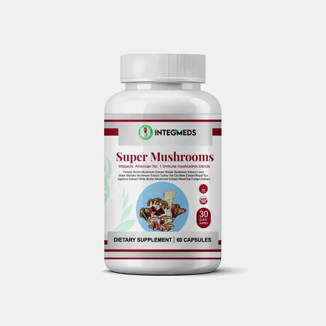 Integmeds Super Mushrooms 60 Capsules