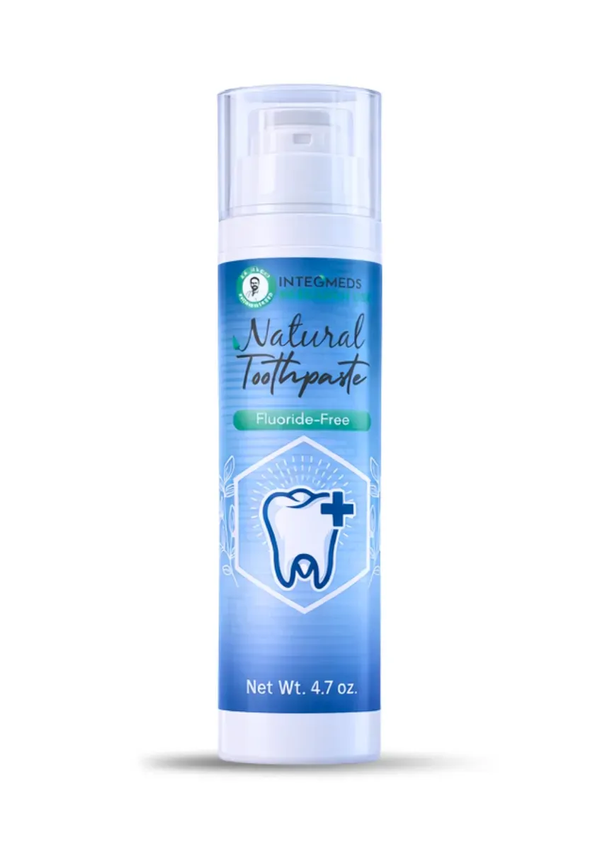 INTEGMEDS Natural Fluoride-Free Toothpaste
