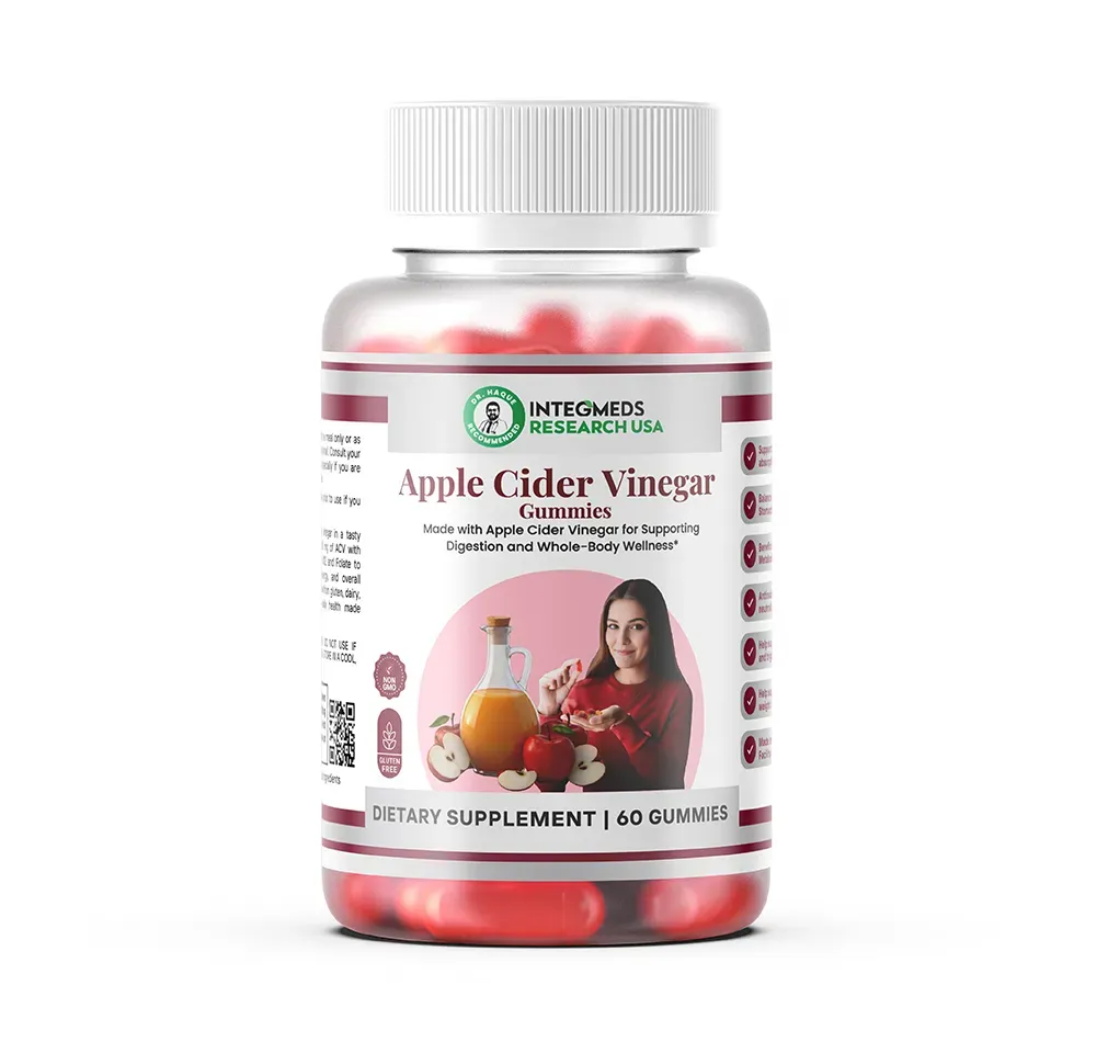 INTEGMEDS Apple Cider Vinegar 60 Gummies – Sugar Free