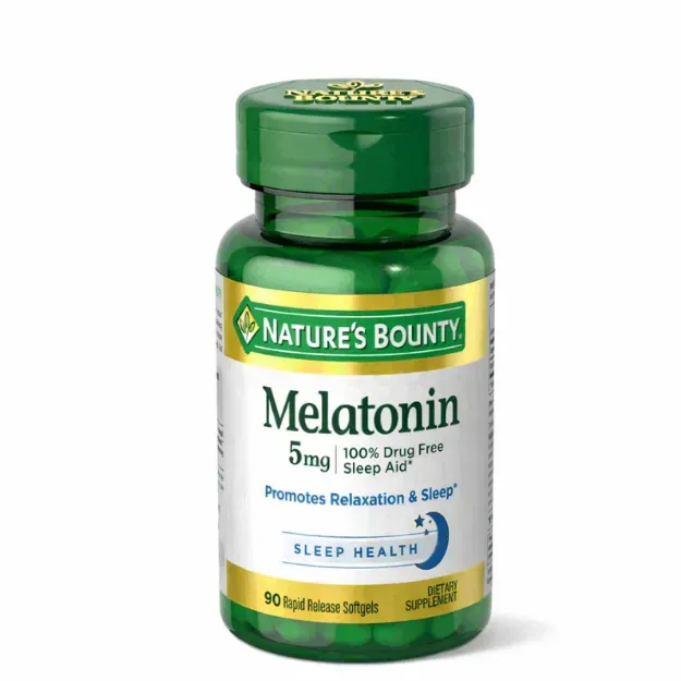 Nature’s Bounty Melatonin 5 mg 90 Softgels