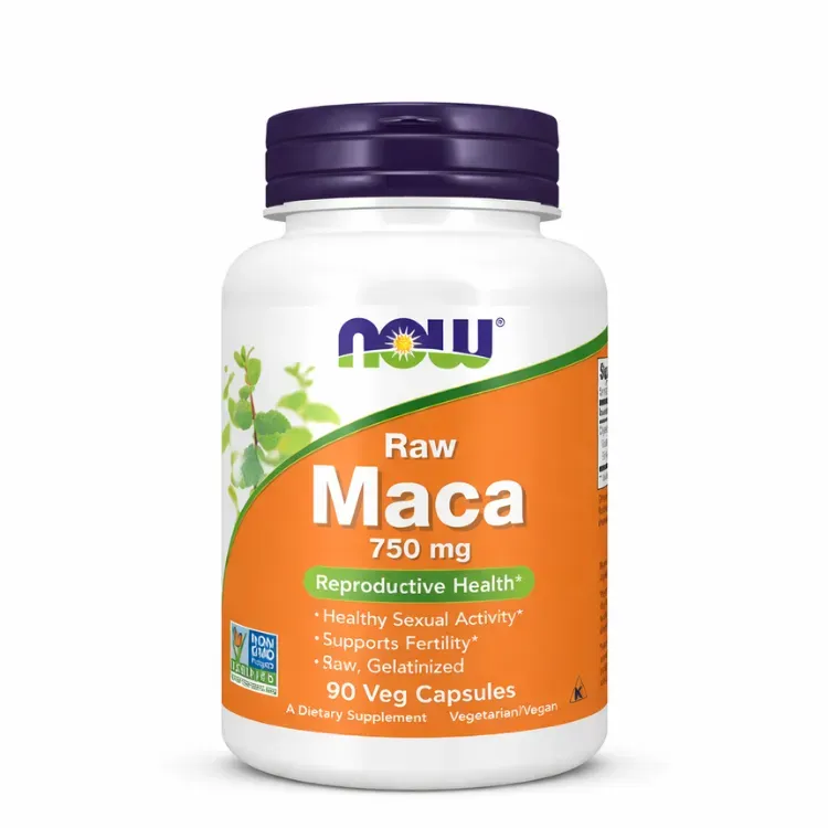 NOW Maca 500 mg 100 Capsules